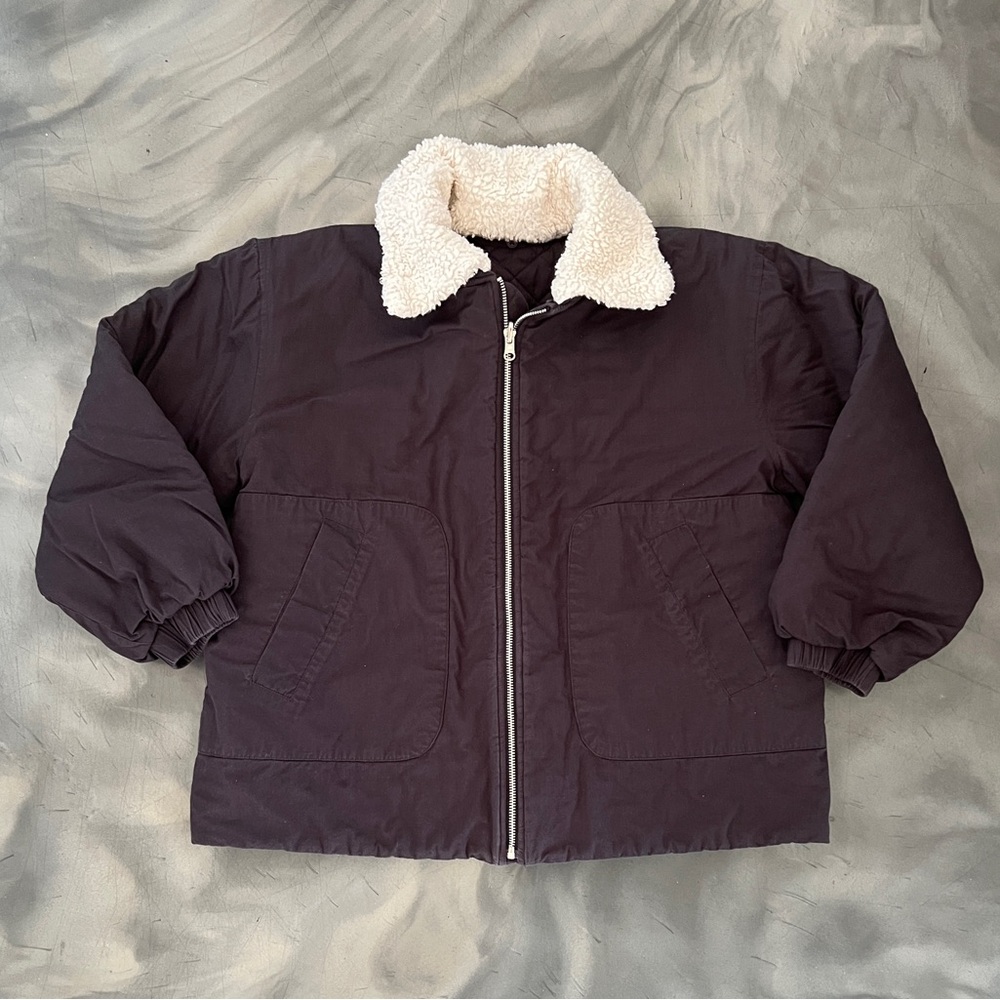 Sherpa Jacket, Cropped Jacket